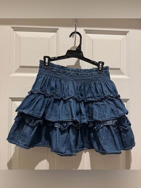 Gap LoveShack Fancy Jean Skirt Size XXL